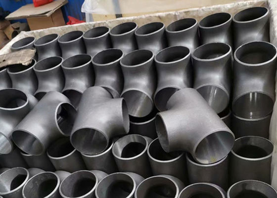 Grubość od 2 mm do 100 mm Czarna koszulka redukcyjna do rur SCH40 SCH80 SCH160 Równa koszulka
