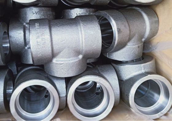 ASME B16.11 A105 Kolano 3000 Lbs Gwintowane złączki ze stali kutej do spawania Welding