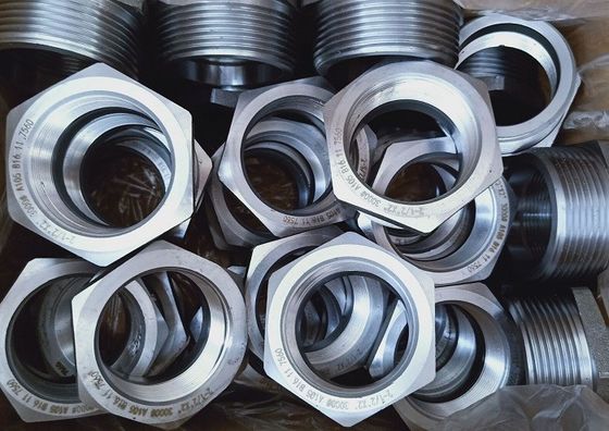ASME B16.11 A105 Kolano 3000 Lbs Gwintowane złączki ze stali kutej do spawania Welding