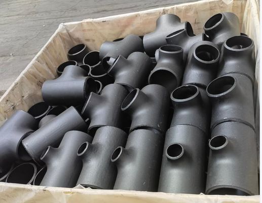 SCH20 SCH30 SCH120 ASME B16.9 Trójnik redukcyjny ButtWeld STD Bezszwowy równy trójnik