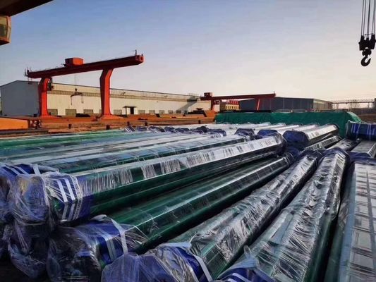 Stal węglowa bez szwu ASTM A106 ASME B36.1 SCH40 SCH80 Malowanie czarnych rur stalowych