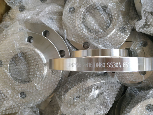 Stalowy Wnrf Pn25 Ss316 Ocynkowany kołnierz rurowy Żółty obraz Bs4504 Standard