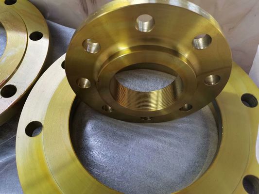 Stalowy Wnrf Pn25 Ss316 Ocynkowany kołnierz rurowy Żółty obraz Bs4504 Standard